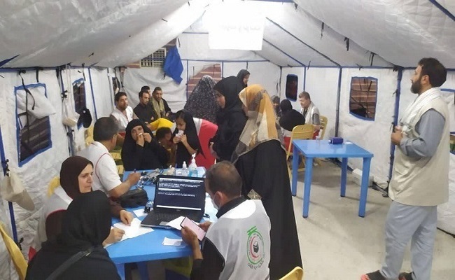 Kazimeyndə Ərbəin zəvvarlarına 73 mindən çox tibbi xidmət göstərilib